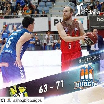 Thomas Schreiner setzt sich mit San Pablo Burgos aus der Abstiegszone der ACB ab (c) San Pablo Burgos