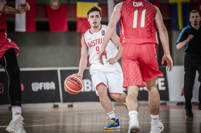 MU18-Kapitän Pauli Isbetcherian hat sein Team bei der B-EM in Skopje eindrucksvoll zum Auftaktsieg gegen Ungarn geführt (c) FIBA Basketball