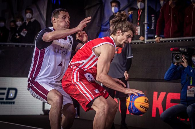 27.5.2021 - Niederlage und Sieg für Moritz Lanegger und Kollegen (c) FIBA3x3 #3x3OQT #basketballrotweissrot